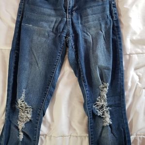 Rue21 mid rise ripped jeans. Size 3